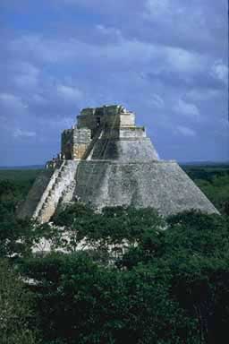 Figure 1: Temple of the Magician, Uxmal, Mexico