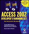 Access 2002 Developer's Set